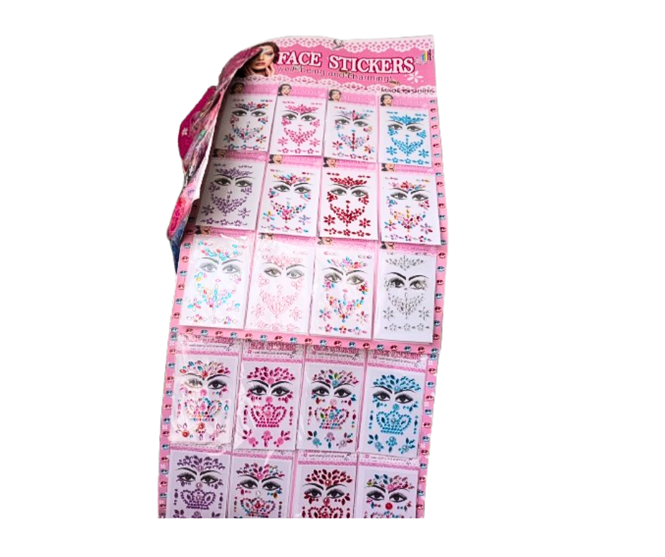 STICKER PARA EL ROSTRO