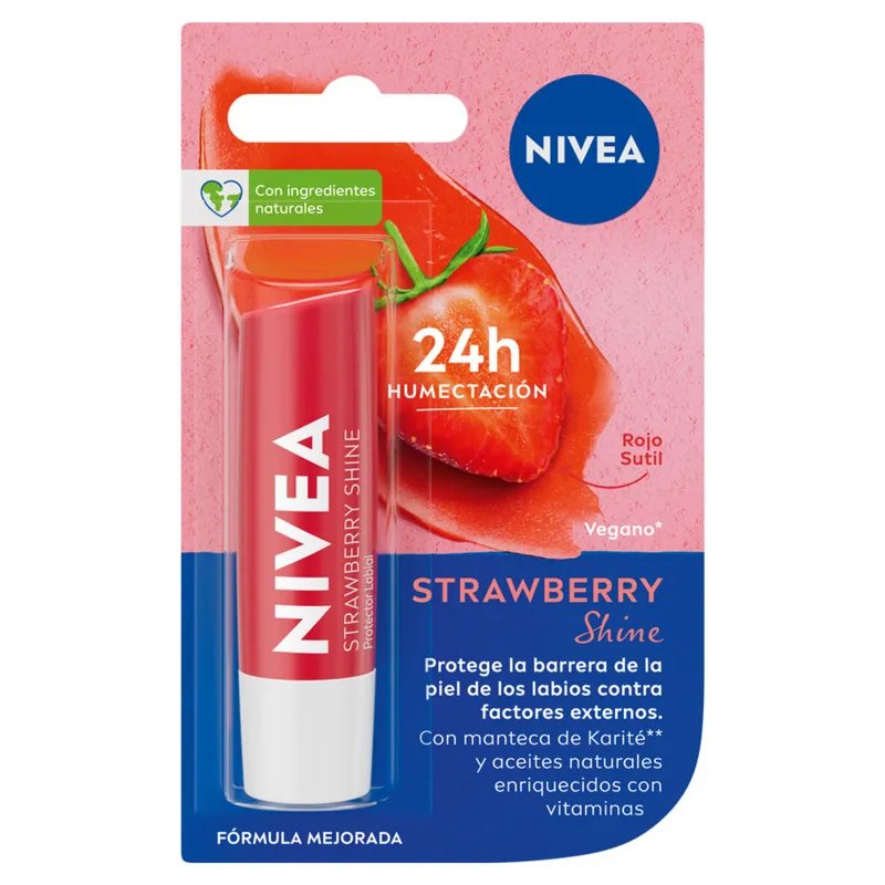 BÁLSAMO NIVEA - STRAWBERRY